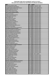 CONCURSO PARA FISCAL MUNICIPAL EDITAL Nº 01 ... - Imparh