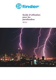 Guide d'utilisation pour les parafoudres - Elec.ru