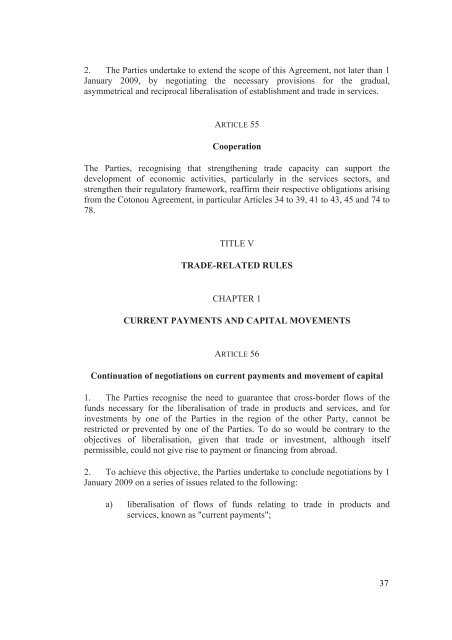 Interim Agreement with a View to an - Official Documents