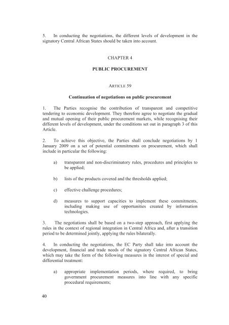 Interim Agreement with a View to an - Official Documents