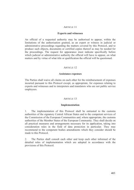 Interim Agreement with a View to an - Official Documents