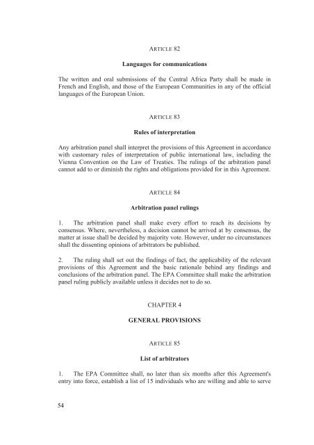 Interim Agreement with a View to an - Official Documents