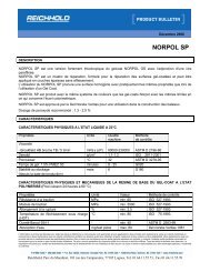 NORPOL SP - SF composites