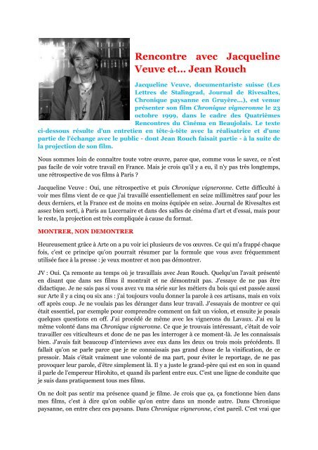 rencontre tres facile