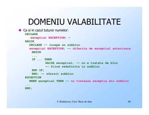 Elemente de PL/SQL [pdf] - Baze de date