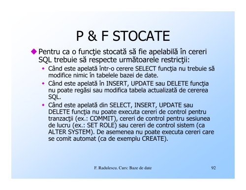 Elemente de PL/SQL [pdf] - Baze de date