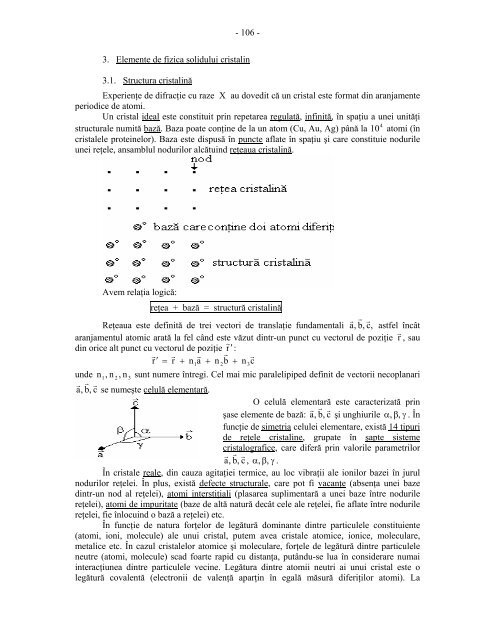 Elemente de fizica solidului cristalin [pdf - Andrei