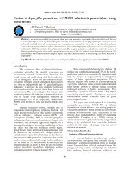 Control of Aspergillus parasiticum NCIM 898 infection in ... - Ajes.in