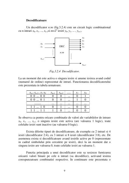 Curs 3 - Bazele logice ale calculatoarelor - derivat