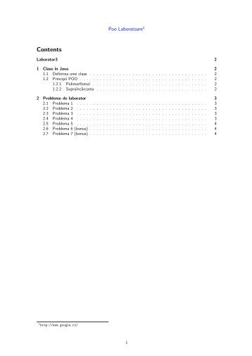 Laborator 3 - Clase în Java [pdf] - Andrei