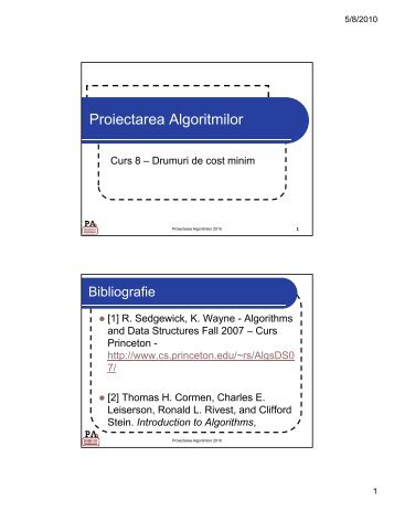 Curs 8 - Drumuri de cost minim [pdf] - Andrei