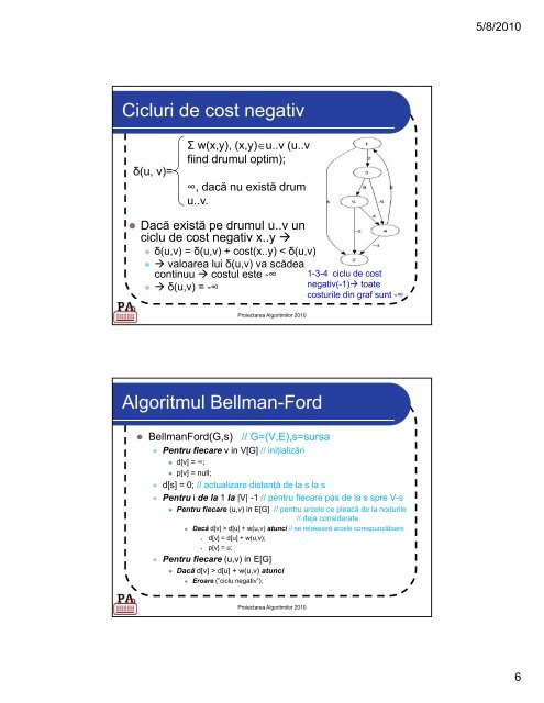 Curs 8 - Drumuri de cost minim [pdf] - Andrei