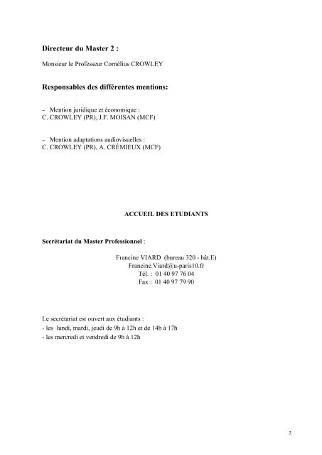 Brochure TAS site - Département d'études anglophones - Université ...