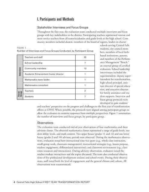 Central Falls Transformation Report - Annenberg Institute for School ...