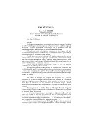 lettre de jean-marie keller - Académie Lorraine des Sciences