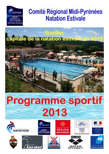 Programme sportif 2013 - Free