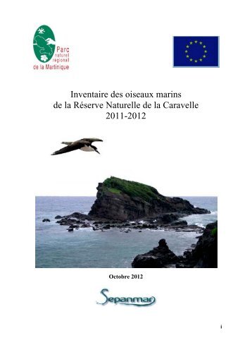 Inventaire des oiseaux marins sur la RNC - DEAL de la Martinique
