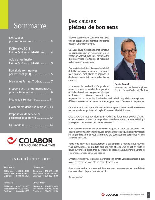 Distributeur - Colabor