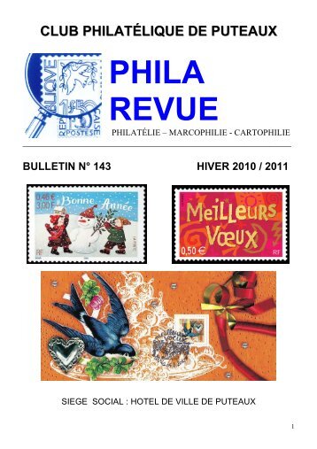 PHILA REVUE - Club Philatélique de Puteaux