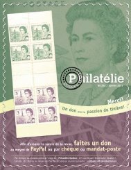 Merci! - Philatélie Québec
