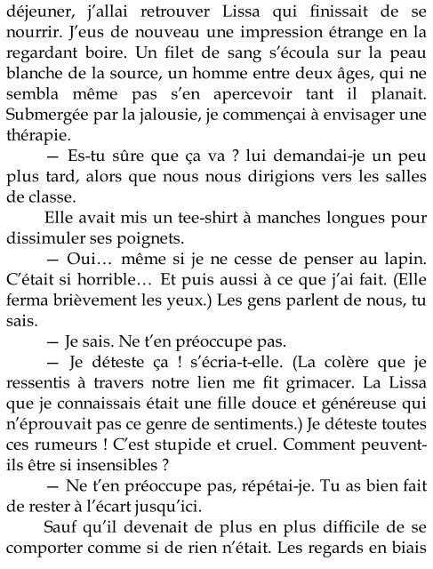 Vampire Academy 1 - Soeurs de sang