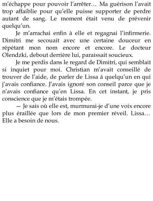 Vampire Academy 1 - Soeurs de sang