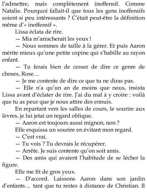 Vampire Academy 1 - Soeurs de sang