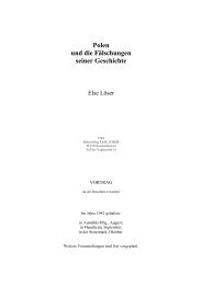 Polen und die Fälschungen seiner Geschichte - Else Löser