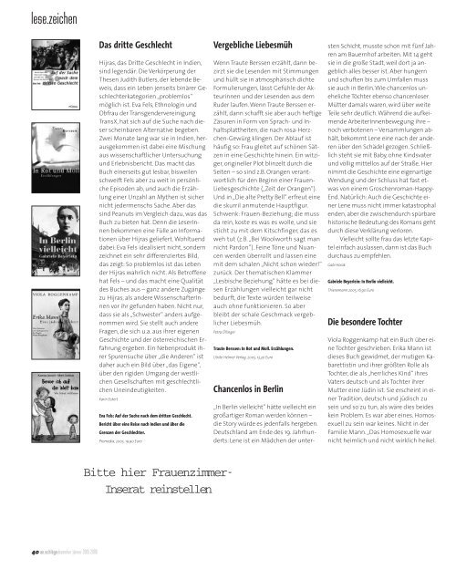 Dezember 2005/Jänner 2006 (PDF) - an.schläge