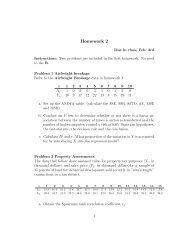 Homework 2 - Statistics