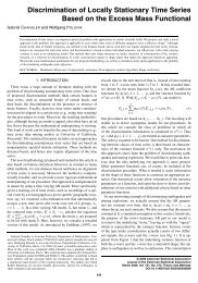 Discrimination of Locally Stationary Time Series Based on the ...