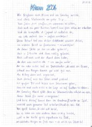 Das schöne Gedicht von Phil - Sportverein Bergheim eV