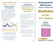 brochure - Statistics