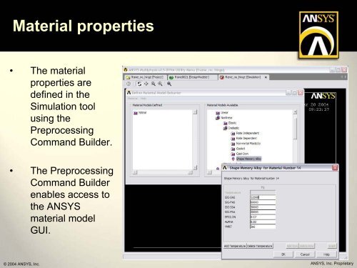 Super Elastic Alloy Eyeglass Frame Design Using the ANSYS ...