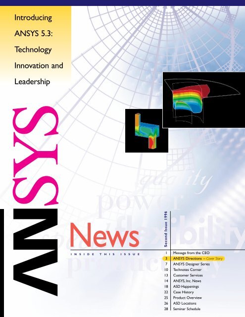 Introducing ANSYS 5.3: Technology Innovation and ... - ANSYS Users