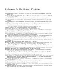 References for The Gebusi, 3 edition - Anthropology - Emory ...