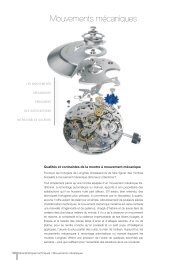 Mouvements mécaniques - Longines