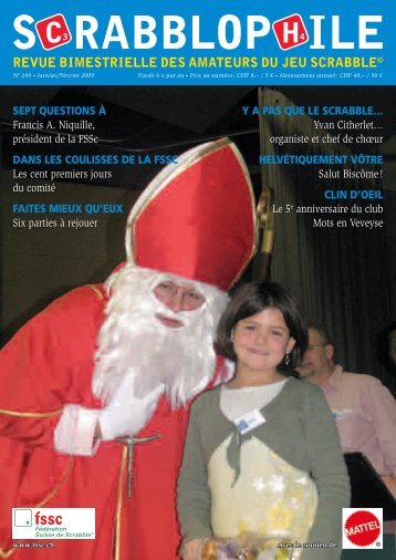 Janvier/Février 2009 - Fédération Suisse de Scrabble
