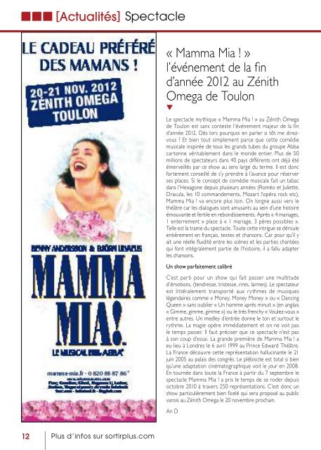 Magazine Sortirplus • Mai-Juin 2012