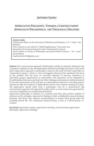 appreciative-philosophy-towards-a-constructionist ... - Antonio Sandu
