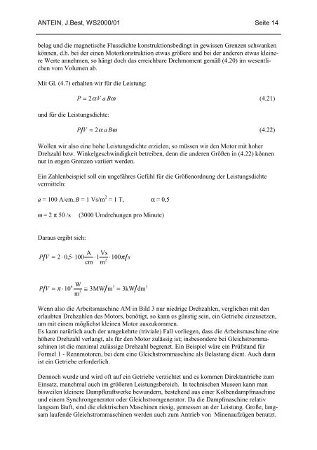 Einführung in die elektrische Antriebstechnik