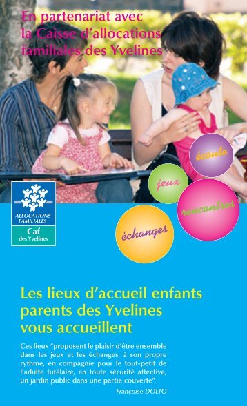 Les lieux d'accueil enfants parents des Yvelines - Caf.fr