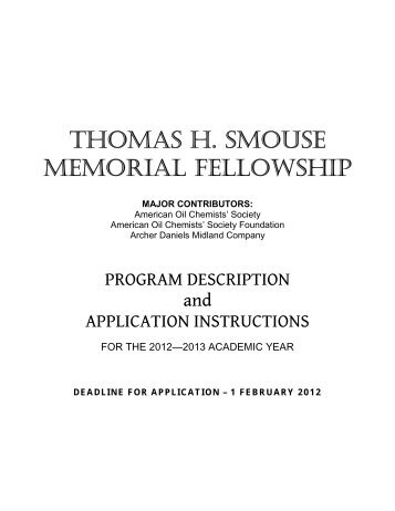 thomas h. smouse memorial fellowship - staging.files.cms.plus.com