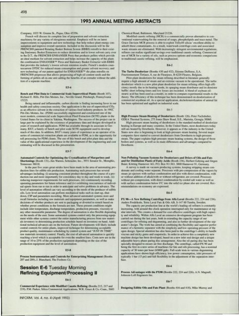 Page 1 .76 .. 1993 ANNUAL MEETING ABSTRACTS Session A ...