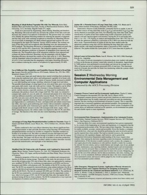 Page 1 .76 .. 1993 ANNUAL MEETING ABSTRACTS Session A ...