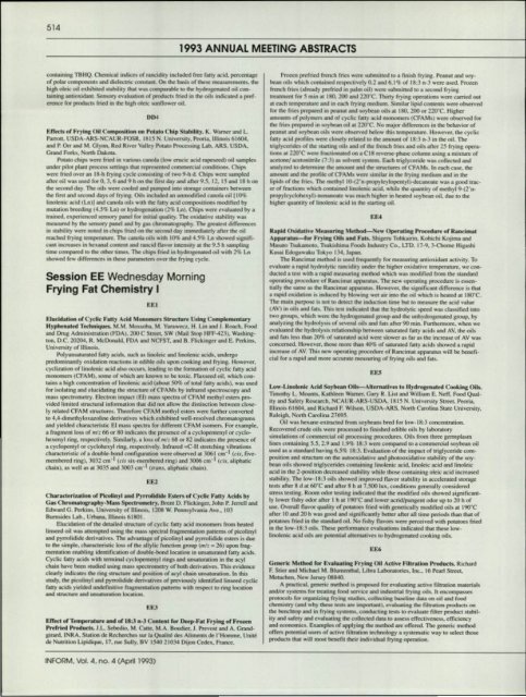 Page 1 .76 .. 1993 ANNUAL MEETING ABSTRACTS Session A ...