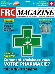 votre pharmaCie? - FRC