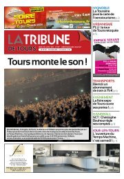 Tours monte le son ! - la Tribune de Tours