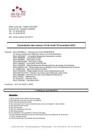 Commission des menus n°2 du lundi 19 novembre 2012 (.pdf - 624 ...