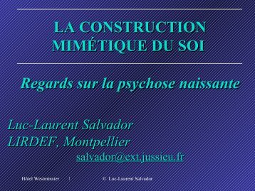 soi - Luc-Laurent Salvador - Free